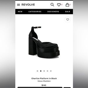 Steve Madden Platform Heels Charlize Sz 7.5